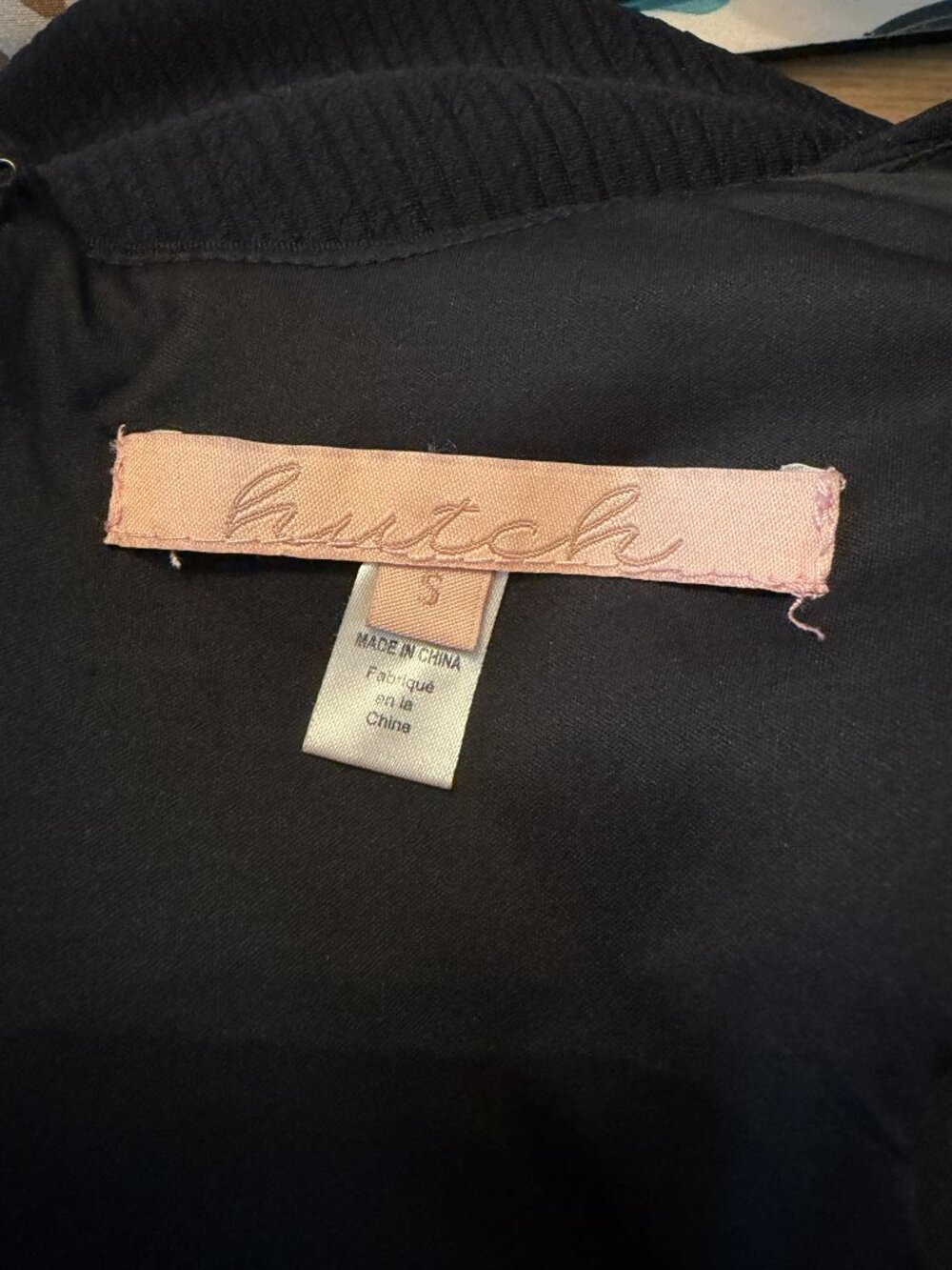 Hutch Anthropologie April Keyhole Fit Flare Midi Dress S Black - Picture 8 of 8